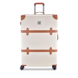 Semi Line Велика валіза Semi Line T5670-4 Білий