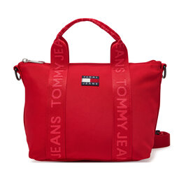Tommy Jeans Torebka Tommy Jeans Tjw Ess Daily Mini Tote AW0AW17288 Czerwony