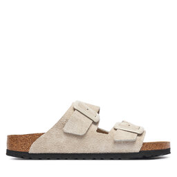 Birkenstock Pantoletten Birkenstock Arizona Cushion Buckle 1033088 Creme