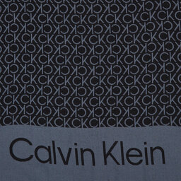 Calvin Klein Шал Calvin Klein Fringes Monogram Scarf 100X200 K60K611118 Ck Black BAX