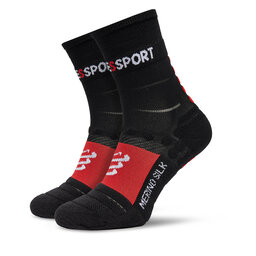 Compressport Skarpety wysokie unisex Compressport Proracing V3.0 Winter Run SCRU2039012 Czarny