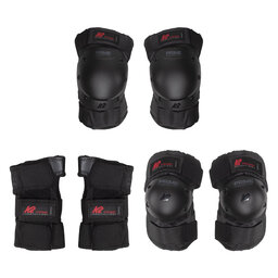 K2 Set chráničov K2 Prime Pad Set M 30E1412.1.1.S Black/Red