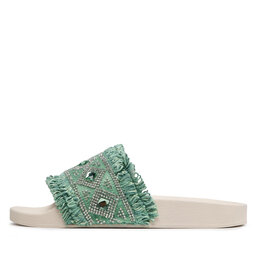 

Шльопанці Brenda Zaro 3919 Green/Black, Зелений