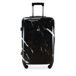 Semi Line Μεσαία Βαλίτσα Semi Line T5730-2 Μαύρο