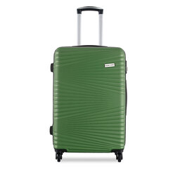Semi Line Μεσαία Βαλίτσα Semi Line T5746-2 Πράσινο