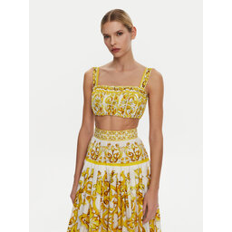 Dolce&Gabbana Dolce&Gabbana Marškinėliai F755PT HH5EA Geltona Regular Fit
