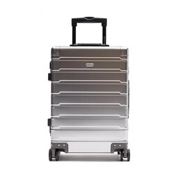 WITTCHEN Valise rigide petite taille WITTCHEN 56-3H-101-12 Srebrna 12