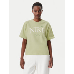 Nike Nike Marškinėliai FQ6600 Žalia Loose Fit