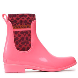 

Гумові чоботи Coach Rivington Rubber G5254 Bright Watermelon, Рожевий