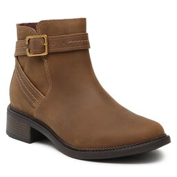 Clarks Tronchetti Clarks Maye Strap 261680794 Dark Tan Leather