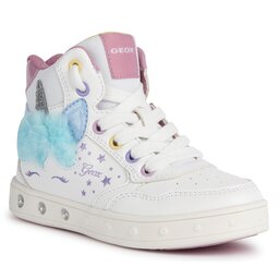 Geox Sportcipők Geox J Skylin Girl J368WC 054AS C0653 D Fehér