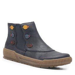 Rieker Botine Rieker N0751-14 Albastru