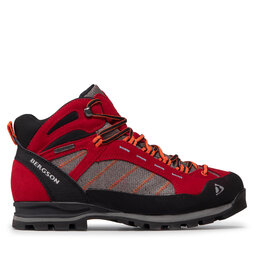 

Трекінгові черевики Bergson Kadam Mid Stx Red/Black, Червоний