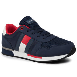 Tommy Hilfiger Sneakers Tommy Hilfiger Low Cut Lace-Up Sneaker T3B4-30482-0732800 Blue 800