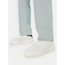 Calvin Klein Sneakers Calvin Klein Chunky Cupsole Laceup Clean Lth HM0HM02239 Weiß