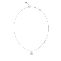 Guess Ogrlica Guess JUBN05 056JW Srebrna