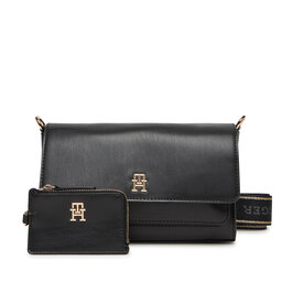 Tommy Hilfiger Torebka Tommy Hilfiger Th Joy Crossover AW0AW16813 Czarny