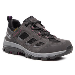 Jack Wolfskin Trekingová obuv Jack Wolfskin Vojo 3 Texapore Low W 4042451 Dark Steel/Purple