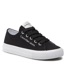 Calvin Klein Jeans Tenisówki Calvin Klein Jeans Low Cut Lace-Up Sneaker V3X9-80126-0890 M Black 999