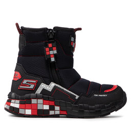 Skechers Cizme de zăpadă Skechers Cuboforce 402198L/BKRD Negru