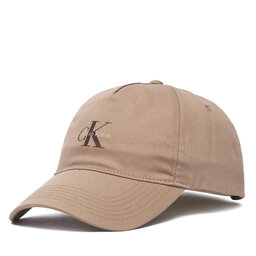 Calvin Klein Cap Calvin Klein Monologo Printed Baseball Cap LV04G5032G Beige