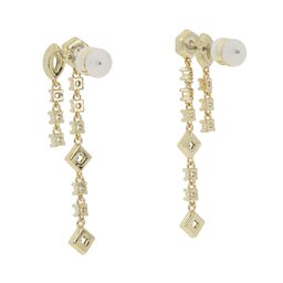 

Сережки Luv AJ Stellar Bezel Double Studs HOL22-E-SBDS-G Gold, Золотий