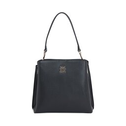 Tommy Hilfiger Borsetta Tommy Hilfiger Th Timeless Bucket AW0AW15600 Black BDS