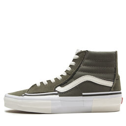 

Снікерcи Vans Sk8-Hi Reconst VN0005UKOLO1 Olive Camo, Зелений