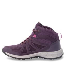

Трекінгові черевики Jack Wolfskin Woodland 2 Texapore Mid W 4051331 Purple/Phantom, Фіолетовий