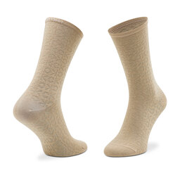 

Набір 2 пар високих жіночих шкарпеток Calvin Klein 701218937 Beige 002, Бежевий