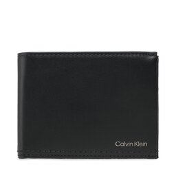 Calvin Klein Portofel Mare pentru Bărbați Calvin Klein Duo Stitch Bifold 5cc W/Coin L K50K510322 BAX