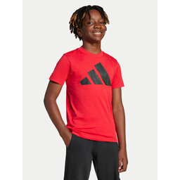adidas adidas Póló Essentials JC9664 Piros Regular Fit