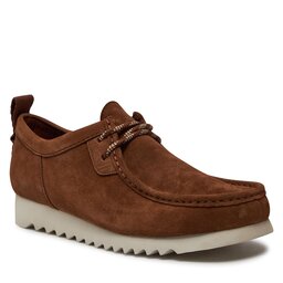Clarks Chaussures basses Clarks Wallabeeftrelo 26176225 Cola Suede
