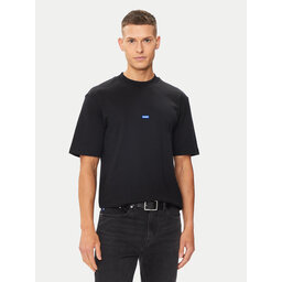 HUGO Hugo Marškinėliai Nieros 50509991 Juoda Regular Fit