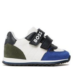 

Снікерcи Boss J09193 M White 10P, Cиній