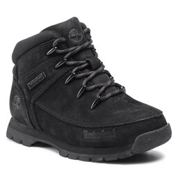 Timberland Scarponcini Timberland Euro Sprint TB0A2B7D0011 Black Nubuck