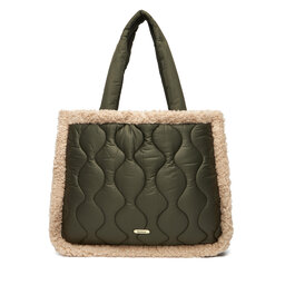 Barbour Handtasche Barbour Marnie Quilt Tote Bag LBA0482OL71 Khakifarben
