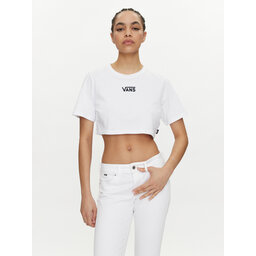 Vans Vans Póló Flying V Crew Crop Ii VN000GFF Fehér Regular Fit