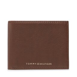 Tommy Hilfiger Голям мъжки портфейл Tommy Hilfiger Prem Leather Mini Cc Wallet AM0AM10988 GT8