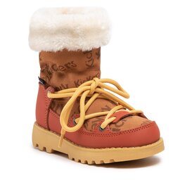 Kickers Snehule Kickers Kickneosnow Kid 911531-30 M Camel Rouille 114