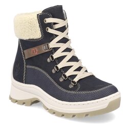 Rieker Trappers Rieker X9338-14 Pazifik / Pazifik / Mogano / Beige 14