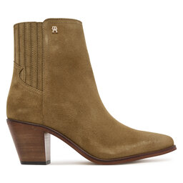 Tommy Hilfiger Ботильйони Tommy Hilfiger Western FW0FW08888 Коричневий