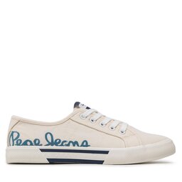 Pepe Jeans Tenisky Pepe Jeans Brady Denim W PLS31438 Bílá