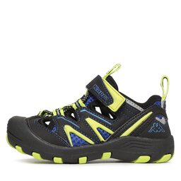 

Босоніжки Kappa 260682K Black/Lime 1133, Чорний