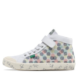 

Кеди Kickers Godup 858435-30 D Blanc Pois Multico 33, Білий