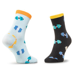

Високі шкарпетки unisex Dots Socks, Чорний