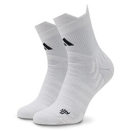 adidas Дълги чорапи unisex adidas Cushioned Quarter HT1642 White/Black