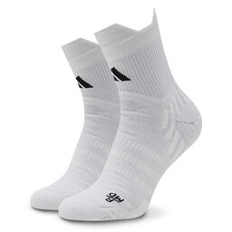adidas Visoke unisex čarape adidas Cushioned Quarter HT1642 White/Black
