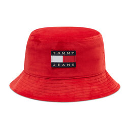 

Капелюх Tommy Jeans Tjw Heritage Velvet Bucket AW0AW11096 XNL, Червоний