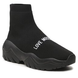 LOVE MOSCHINO Tenisice LOVE MOSCHINO JA15644G1HIZT00A Nero